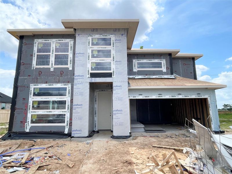 Grand Elevation with Clean Lines & Style