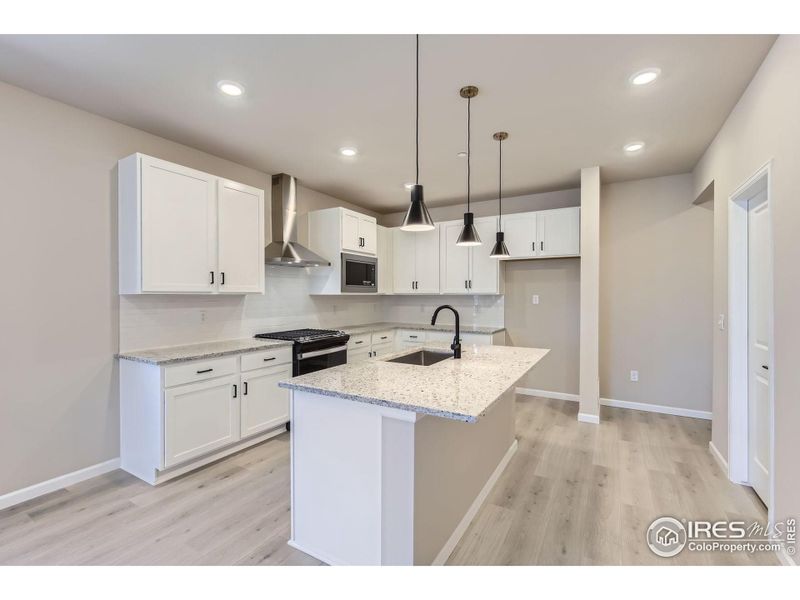 Furnished interior view inside a new home in Waterfield - Single Family Homes, Fort Collins (Image 9).