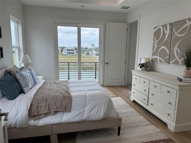 Furnished interior view inside a new home in , Hernando Beach (Image 21). Furnished interior view inside a new home in , Hernando Beach (Image 21).