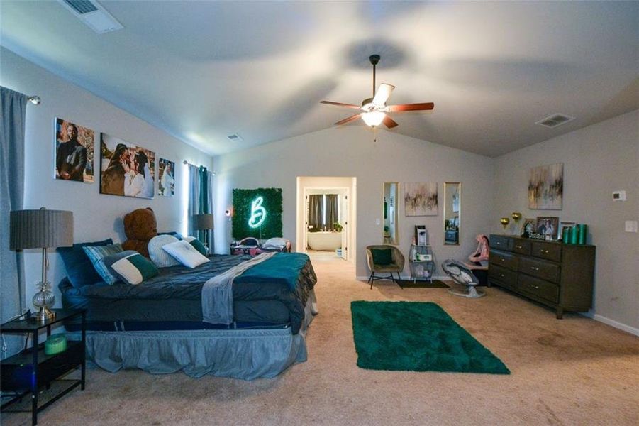 Furnished interior view inside a new home in , Locust Grove (Image 11).