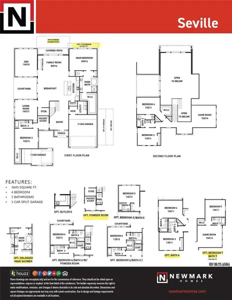 2D floor plan layout of this home in , Hockley, TX (Image 2). 2D floor plan layout of this home in , Hockley, TX (Image 2).