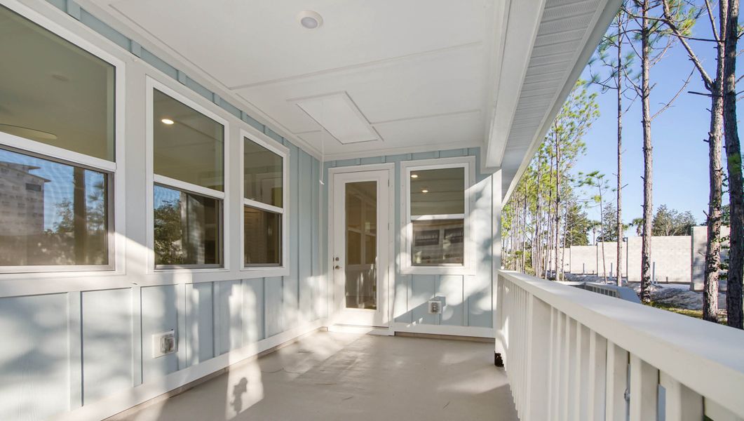 Representative exterior details of a home built from the Ava by D.R. Horton in Parkside, Santa Rosa Beach (Image 3).