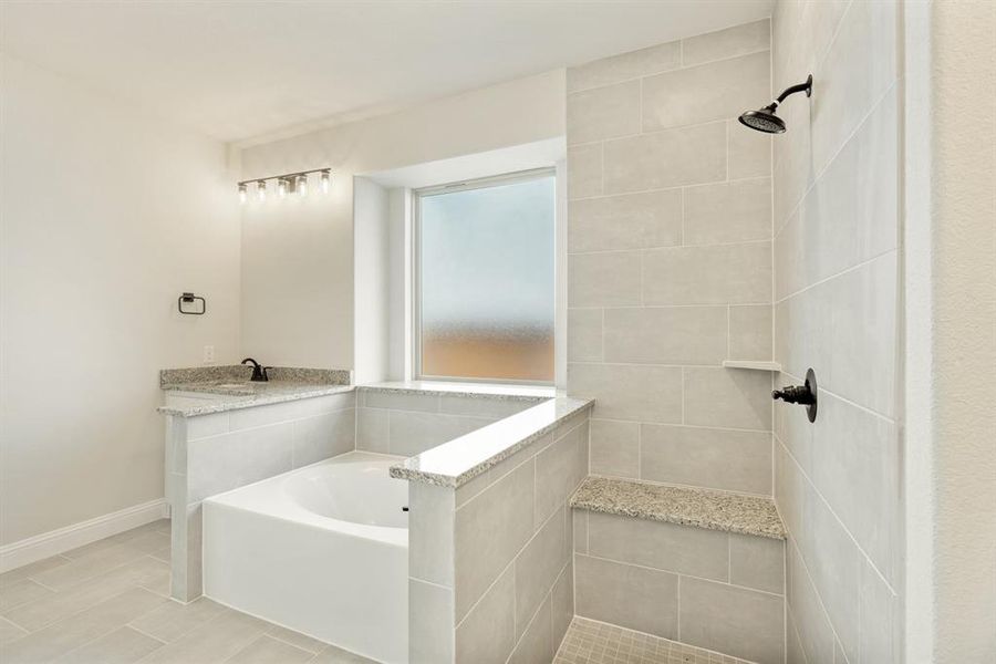 Furnished interior view inside a new home in Mockingbird Hills 60-65, Joshua (Image 15).