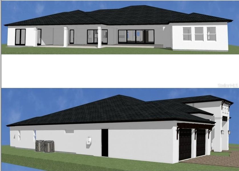 Front exterior of a new home in , Apollo Beach, FL, highlighting curb appeal (Image 4).