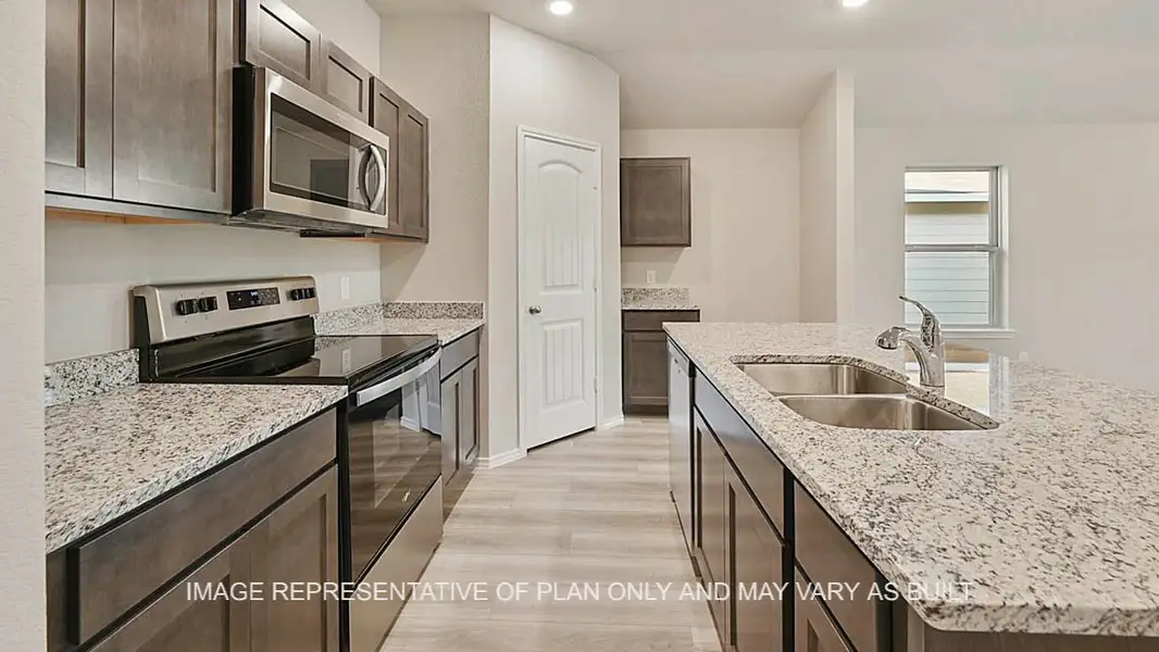 Furnished interior view inside a new home in Liberty Village, Brenham (Image 3).
