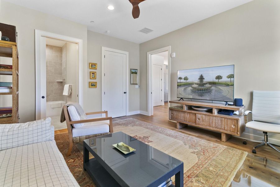 Furnished interior view inside a new home in , Charleston (Image 30).