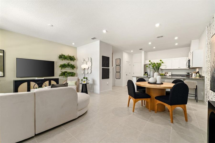 Furnished interior view inside a new home in Gardenia Reserve, Apopka (Image 8).
