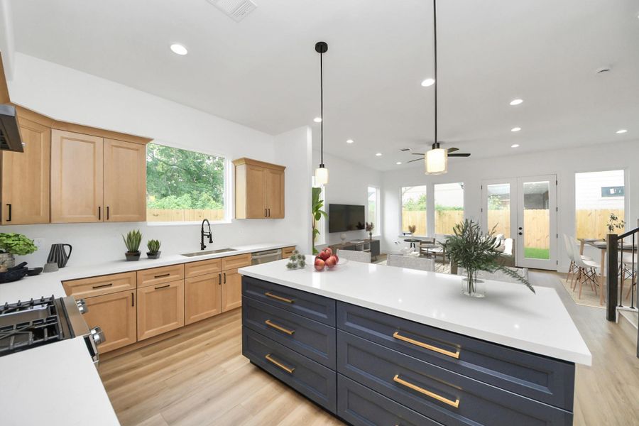 Expansive first floor living w/ open concept design.