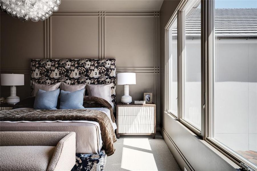 Furnished interior view inside a new home in , Southlake (Image 8).