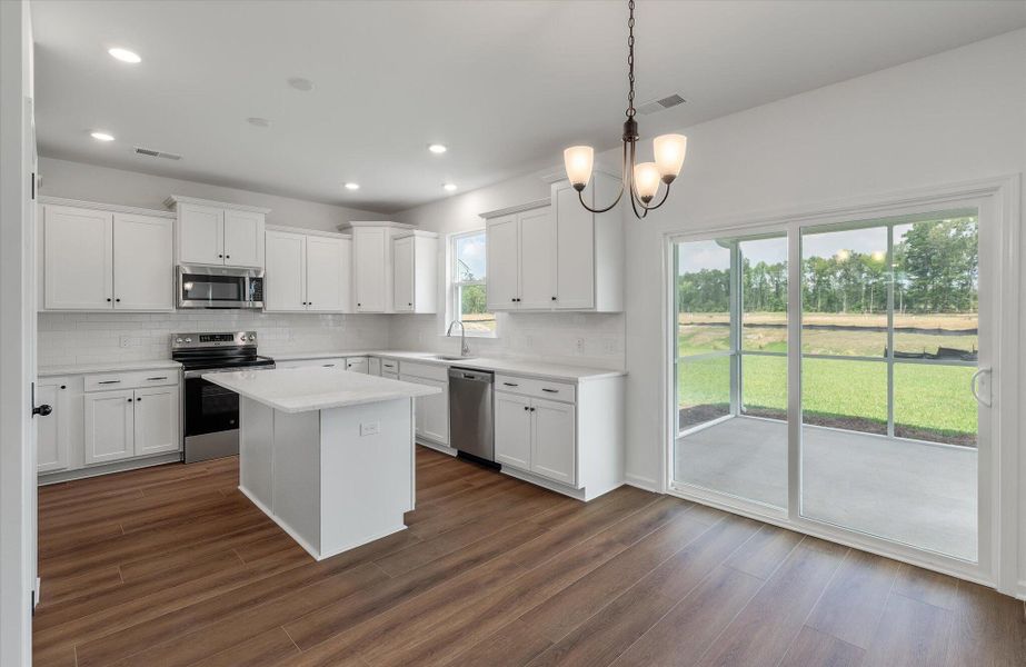 Furnished interior view inside a new home in Parker's Preserve, Ridgeville (Image 17). Furnished interior view inside a new home in Parker's Preserve, Ridgeville (Image 17).
