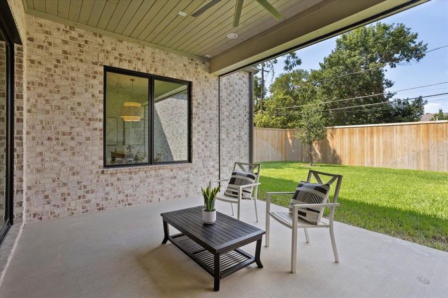 Furnished interior view inside a new home in , Dallas (Image 10). Furnished interior view inside a new home in , Dallas (Image 10).