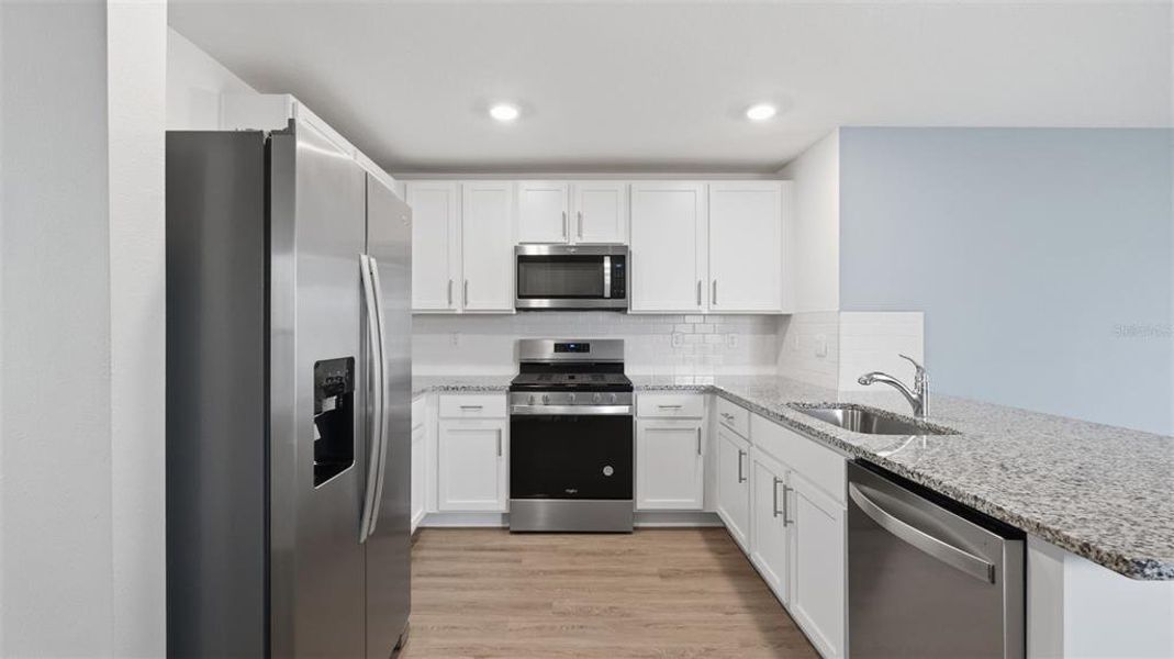 Furnished interior view inside a new home in Northwater at Two Rivers, Zephyrhills (Image 9).