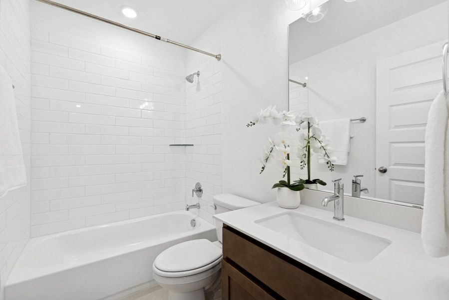 2nd Bathroom -Staged