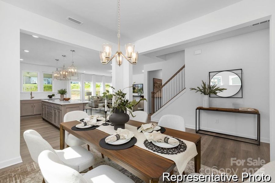 Furnished interior view inside a new home in Colvin Park, Rock Hill (Image 12).