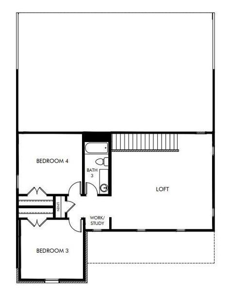 2D floor plan layout of this home in , Crandall, TX (Image 3).