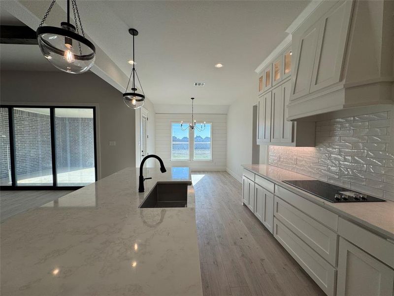 Furnished interior view inside a new home in Coyote Crossing, Godley (Image 7). Furnished interior view inside a new home in Coyote Crossing, Godley (Image 7).