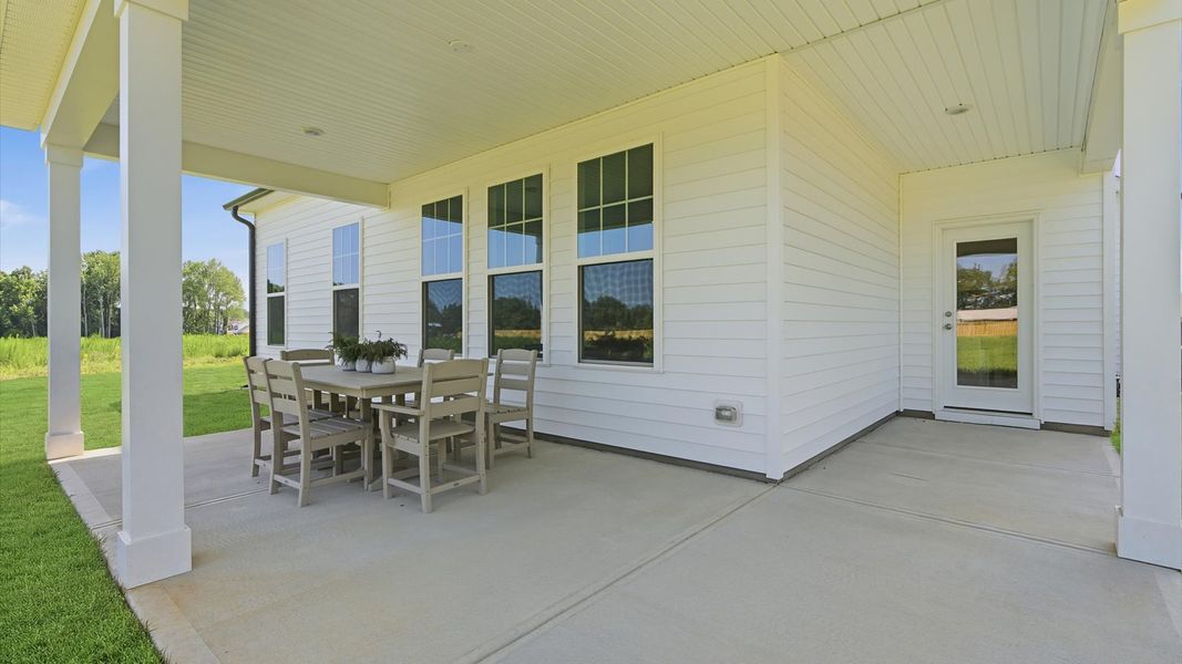 Representative furnished interior of a home built from the Ansley by DRB Homes in Mason Glenn, Franklinton (Image 88).