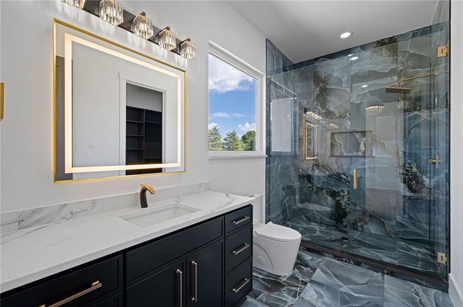 Furnished interior view inside a new home in , Buford (Image 6).