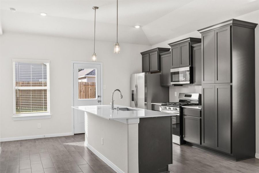Furnished interior view inside a new home in Enclave at Dobbin, Magnolia (Image 7).
