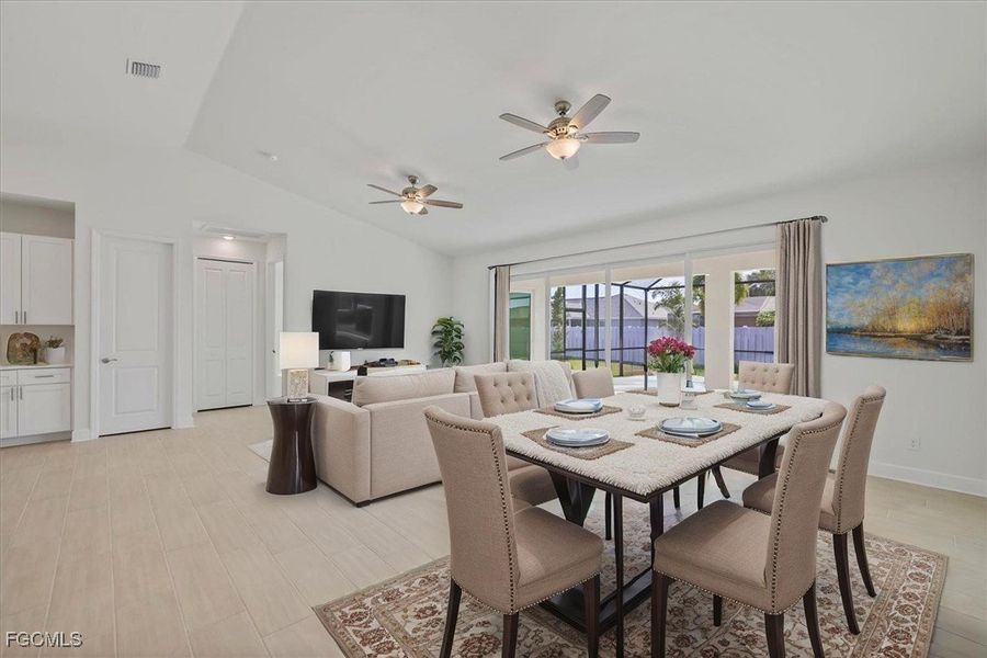 Furnished interior view inside a new home in Cape Coral, Cape Coral (Image 7).