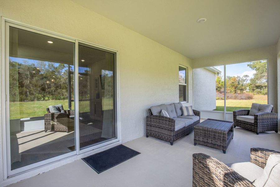 Representative exterior details of a home built from the Maple by Maronda Homes in Coastal Communities, Edgewater (Image 25).