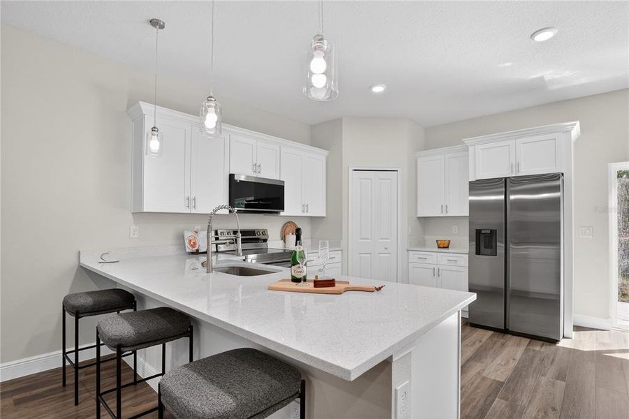 Furnished interior view inside a new home in , Citrus Springs (Image 9).
