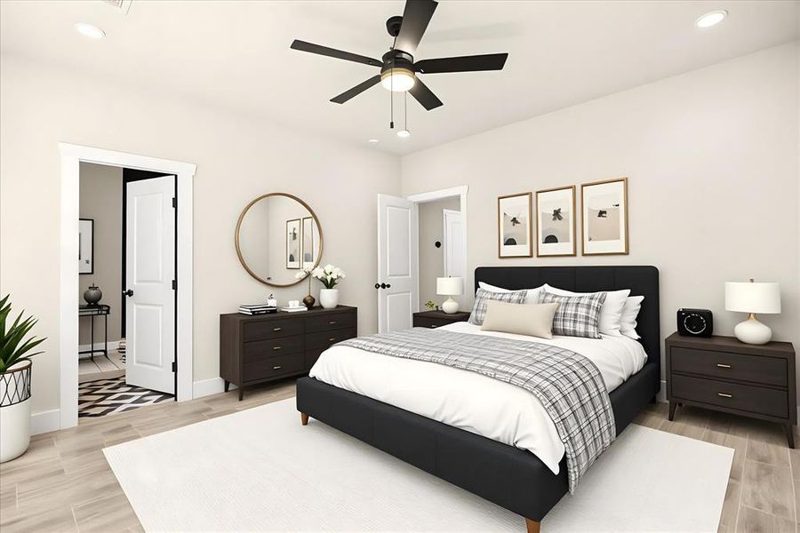 Furnished interior view inside a new home in , Granbury (Image 12). Furnished interior view inside a new home in , Granbury (Image 12).