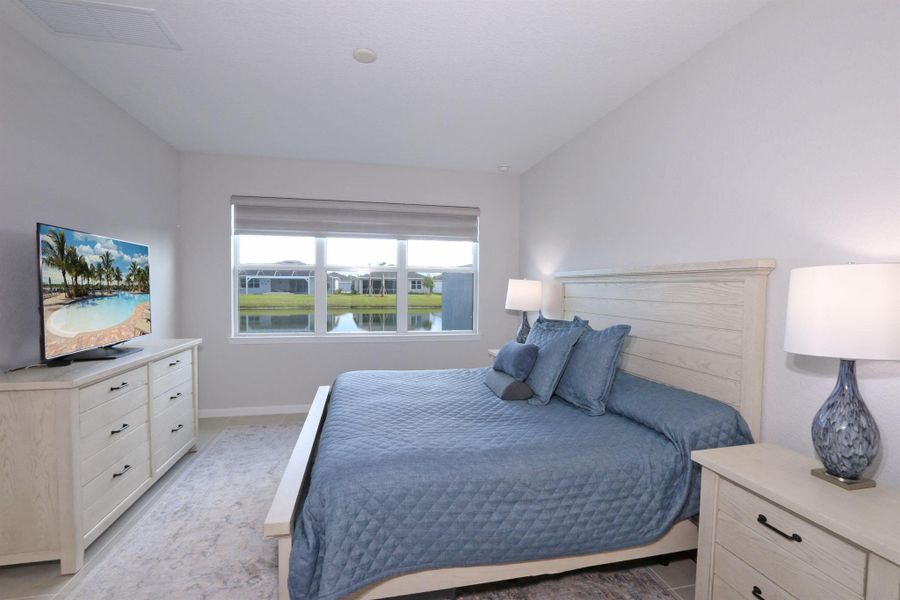 Furnished interior view inside a new home in Del Webb Tradition, Port St. Lucie (Image 12).