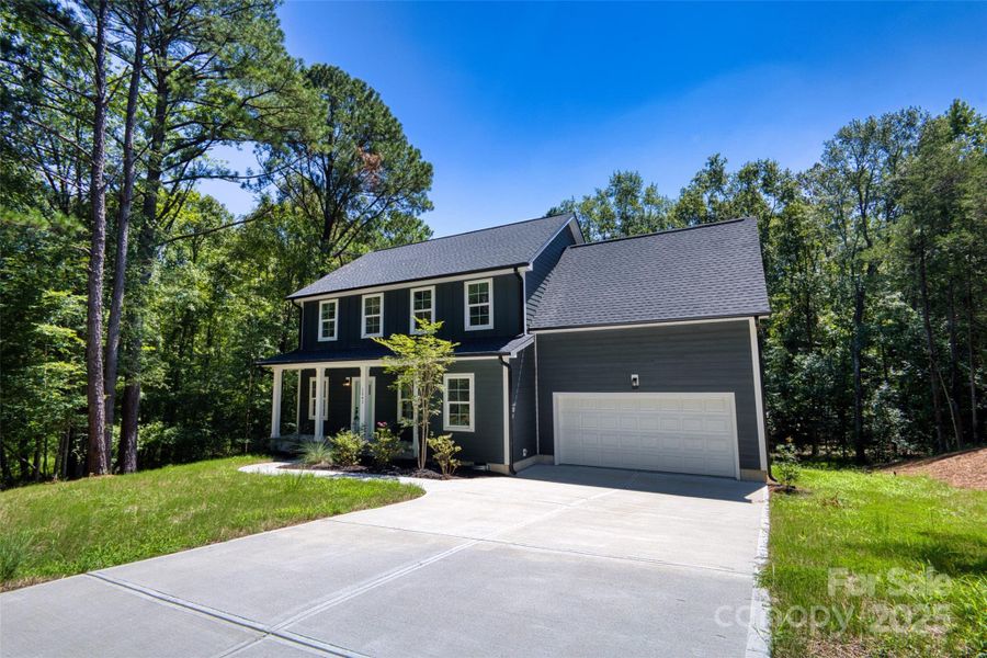 Front exterior of a new home in , Fort Lawn, SC, highlighting curb appeal (Image 2).