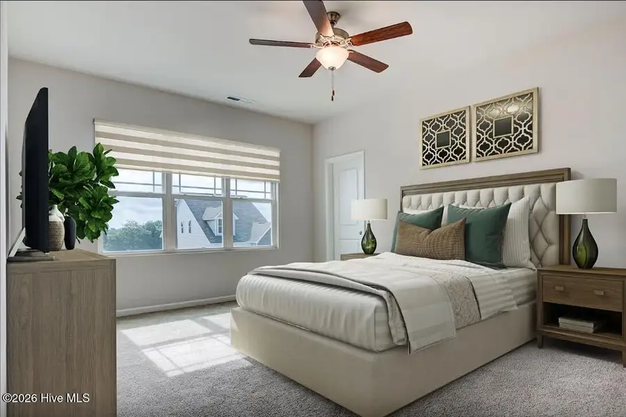 Furnished interior view inside a new home in Coastal Haven, Leland (Image 5).