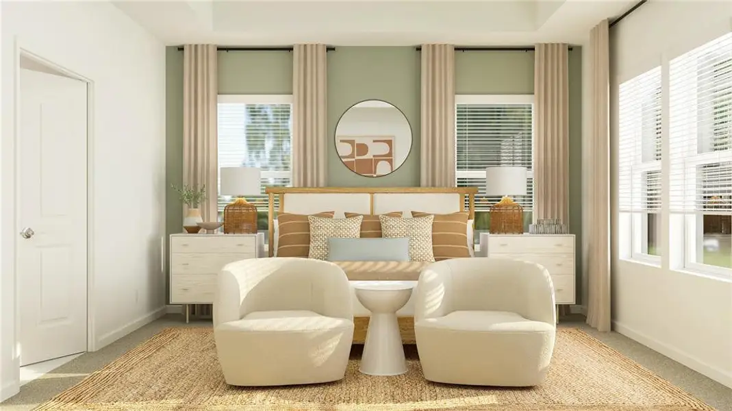 Furnished interior view inside a new home in , Groveland (Image 6).