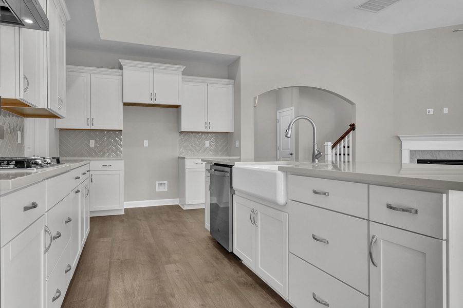 Furnished interior view inside a new home in Grand Park, Leland (Image 8).