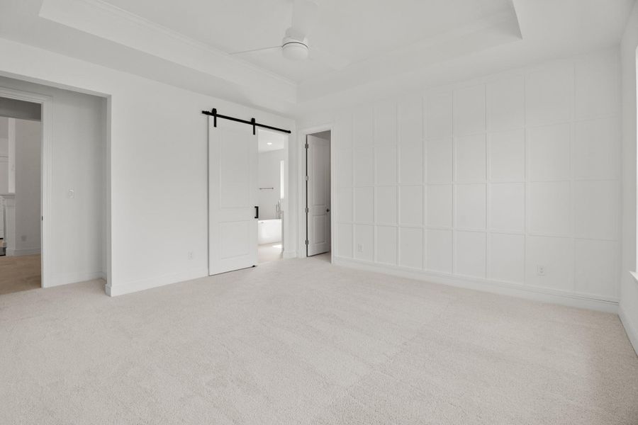 Spacious, unfurnished interior of a new home in Westland Ranch - 70' Homesites, League City (Image 22).