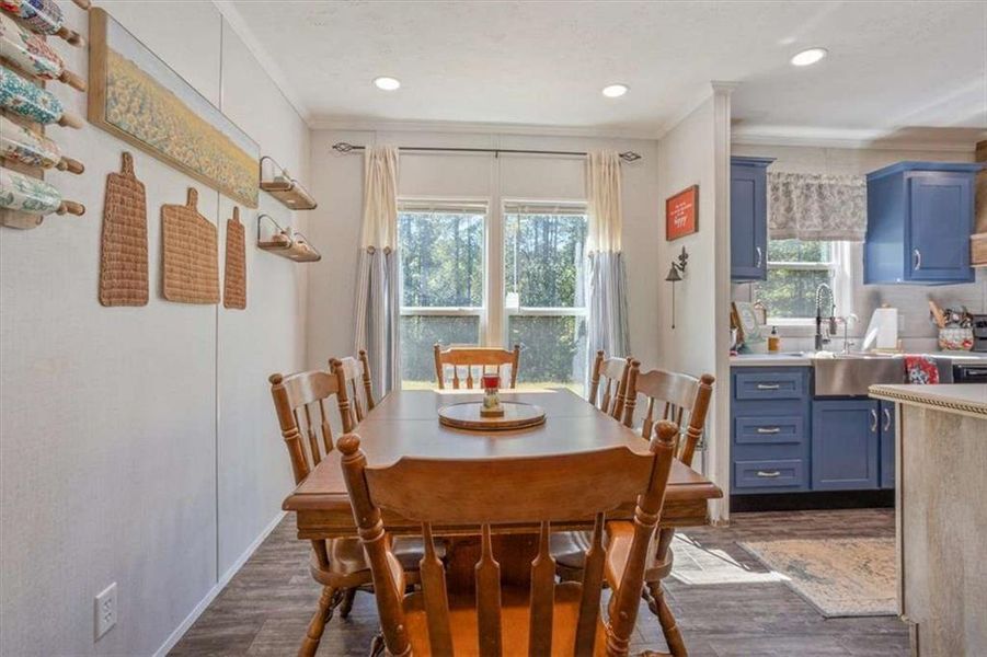 Furnished interior view inside a new home in , Talking Rock (Image 4).