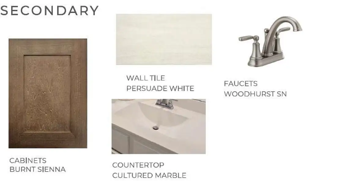 Sample of building materials used in homes in Tompkins Reserve, Katy (Image 3).