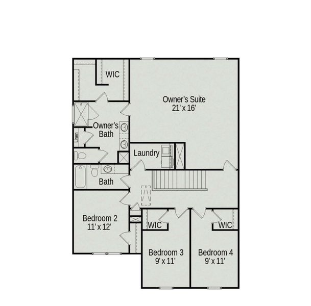 Harrington - 1st Floor Layout