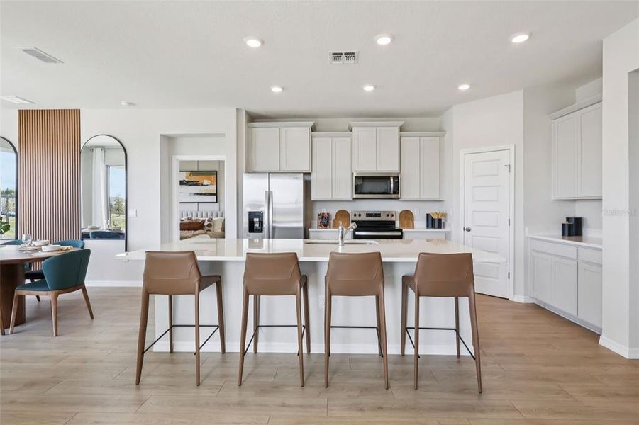 Furnished interior view inside a new home in Hawthorne Ranch, Lakeland (Image 15).