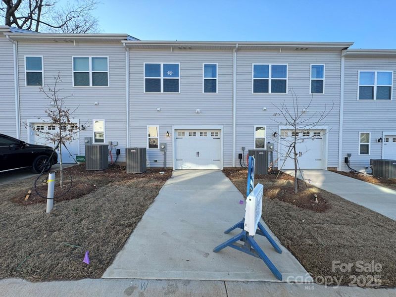 Backyard with Rear-load Garage