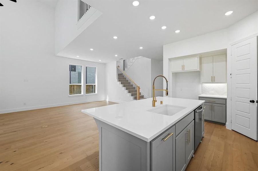 Furnished interior view inside a new home in Sandbrock Ranch: 50ft. lots, Aubrey (Image 5). Furnished interior view inside a new home in Sandbrock Ranch: 50ft. lots, Aubrey (Image 5).