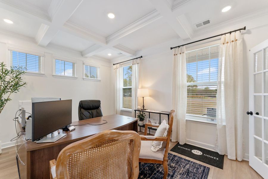 Furnished interior view inside a new home in , Summerville (Image 34).