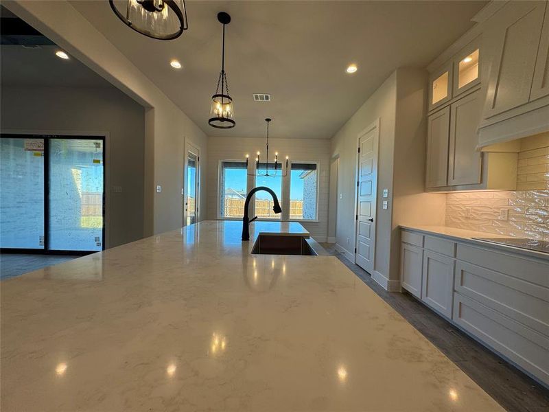 Furnished interior view inside a new home in Coyote Crossing, Godley (Image 5).