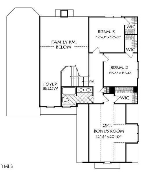 Second Level Floorplan