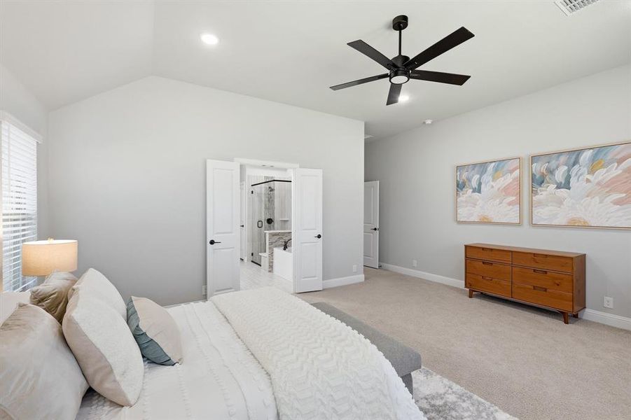 Furnished interior view inside a new home in Union Park, Little Elm (Image 14). Furnished interior view inside a new home in Union Park, Little Elm (Image 14).