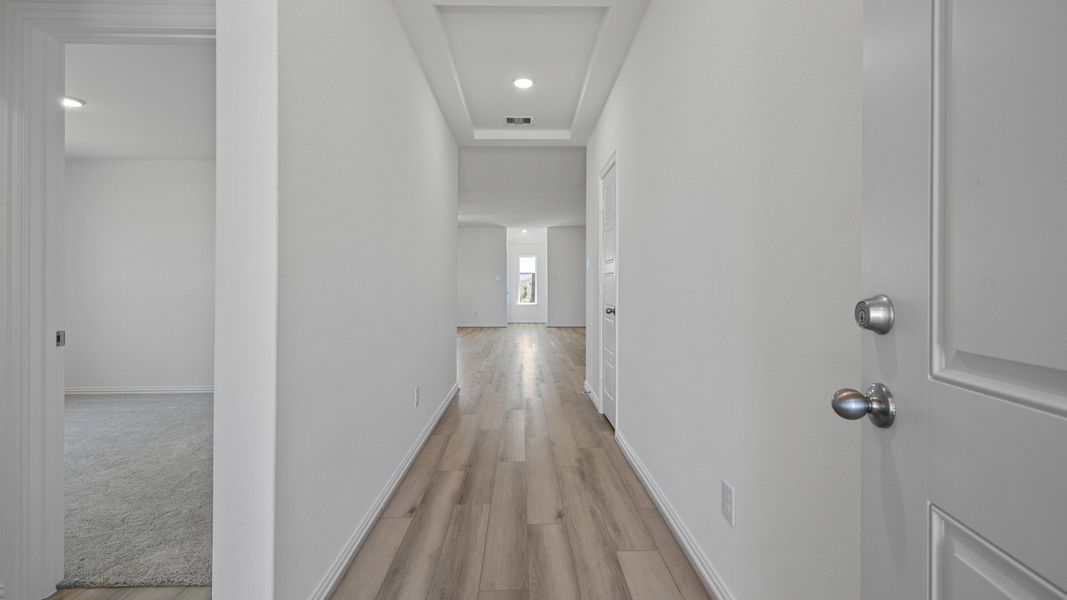 Furnished interior view inside a new home in Oakwood Estates, Waller (Image 6).