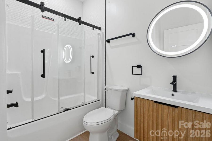 Furnished interior view inside a new home in , Union Mills (Image 9).