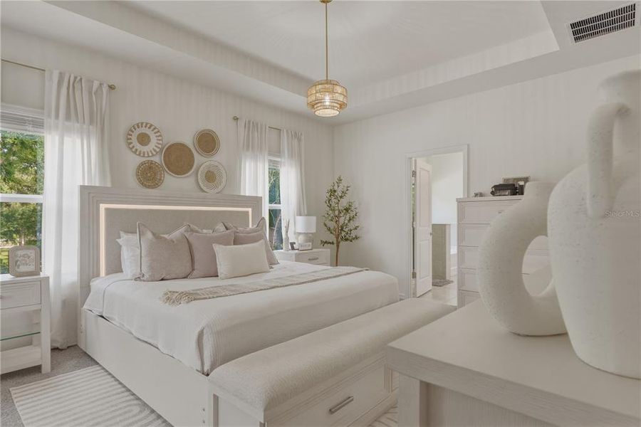 Furnished interior view inside a new home in Briarwood, Alachua (Image 21).