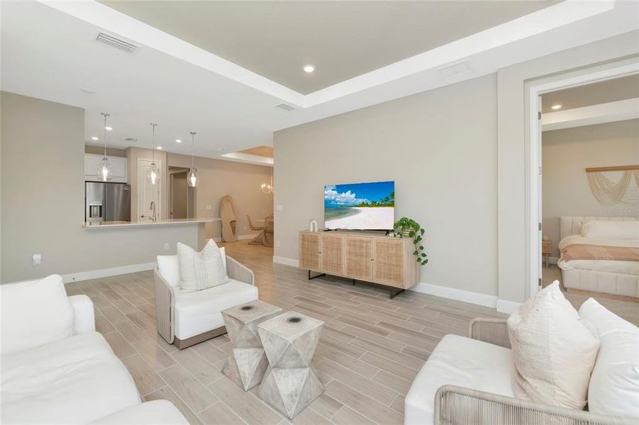 Furnished interior view inside a new home in , Sarasota (Image 12).