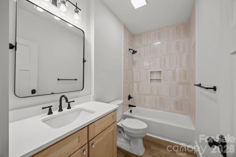 Furnished interior view inside a new home in , Salisbury (Image 12).