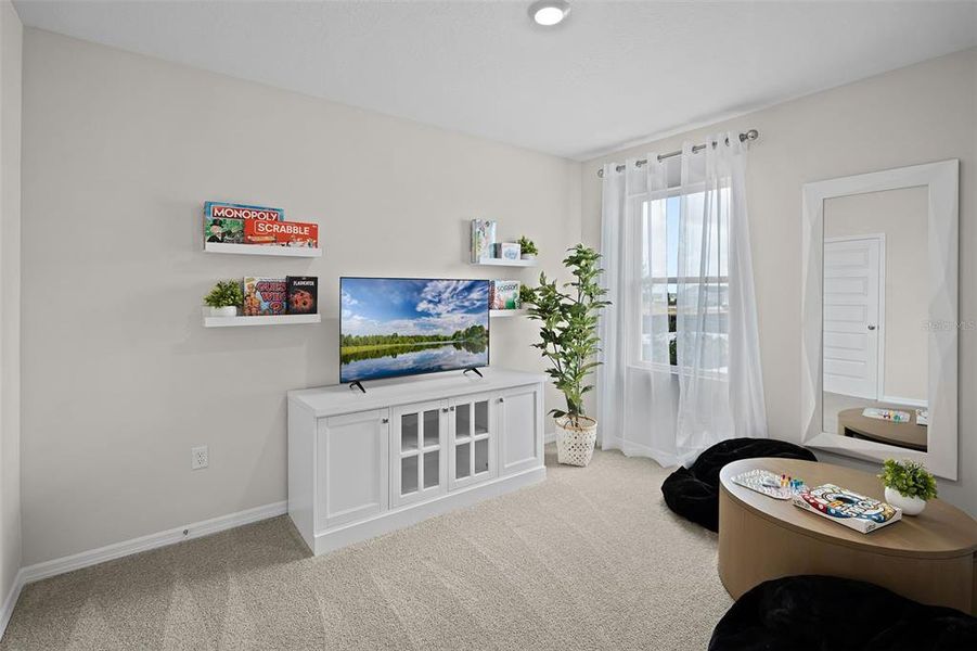 Furnished interior view inside a new home in Wind Meadows South, Bartow (Image 22).