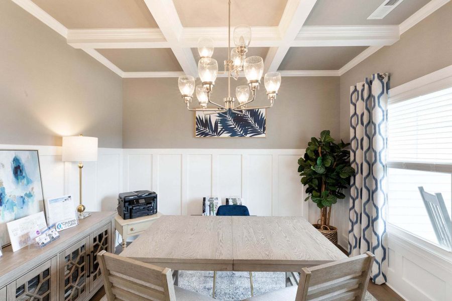Representative furnished interior of a home built from the Carver by Caviness & Cates Communities in Maggie Way, Wendell (Image 96).